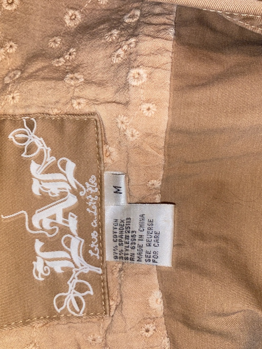 Tan ladies jacket